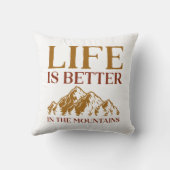 山の方が命だ クッション (裏面)