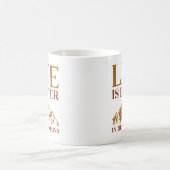 山の方が命だ コーヒーマグカップ (中央)