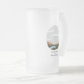 山の方が命だ フロストグラスビールジョッキ (正面右)