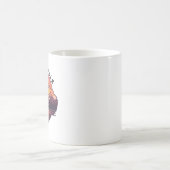 山の日の入り コーヒーマグカップ (中央)