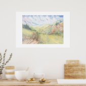山の日差し ポスター (キッチン)