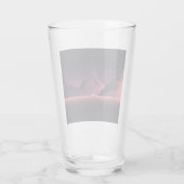 山の日没イラストレーション タンブラーグラス (裏面)