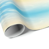 山の日没、空の上と下 ラッピングペーパー (ロールコーナー)