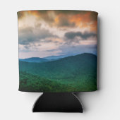 山の日没 缶クーラー (裏面)
