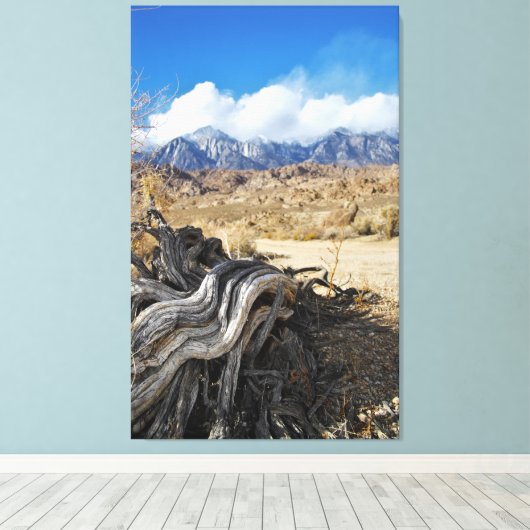 山の日 キャンバスプリント (インサイチュ (ウッドフロア))