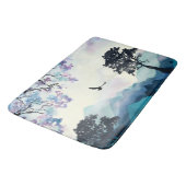 山の景色 バスマット (アングル)