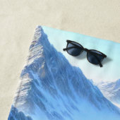 山の景色 ビーチタオル (インサイチュ)