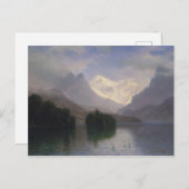 山の景色 ポストカード (正面/裏面)