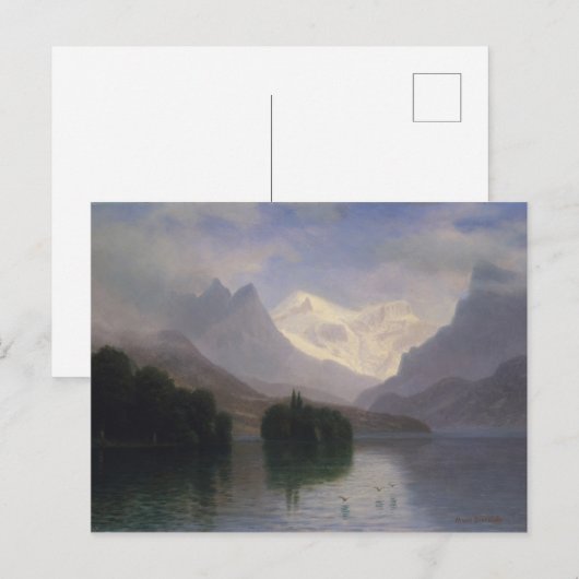 山の景色 ポストカード (正面/裏面)