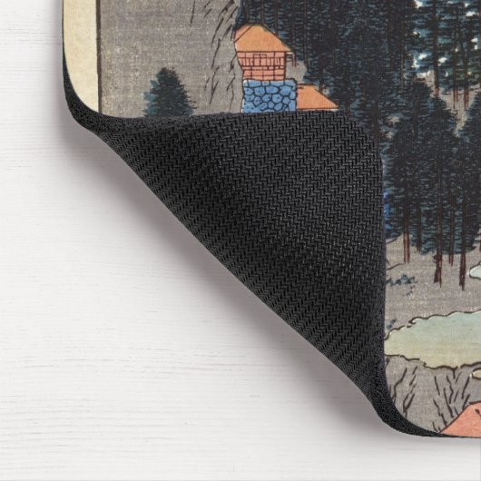 山の景色 マウスパッド (コーナー)