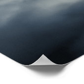 山の暗闇と混沌 ポスター (角)