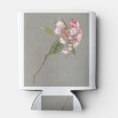 山の月桂樹の枝と葉花咲き 缶クーラー (裏面)