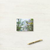 山の木,自然の木,森林の風景 ポストイット (デスク上)