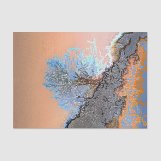 山の木 薄葉紙 (正面)