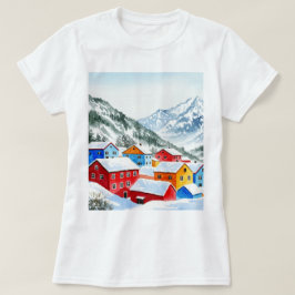山の村 Tシャツ
