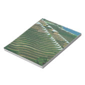 山の棚田の風景， 3 ノートパッド (回転)