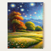 山の森のログハウスアート プランナー手帳 (裏面)