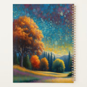 山の森のログハウスアート プランナー手帳 (裏面)