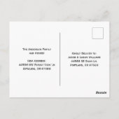 山の森の湖私たちの新しい首 ポストカード (裏面)