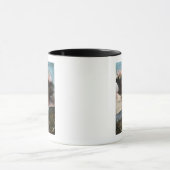 山の森林火災ビュー マグカップ (中央)