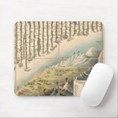 山の比較高さ マウスパッド (マウス)