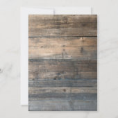 山の流れの結婚式招待状 招待状 (裏面)