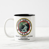 山の流れBudo 15のoz。 マグ (左)