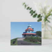 山の流木 ポストカード (スタンド正面)