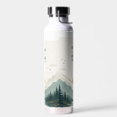 山の湖の冒険ウォーターボトル ウォーターボトル (左面)