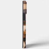 山の湖の大きな角を持つシカ Case-Mate iPhoneケース (裏面 / 右)