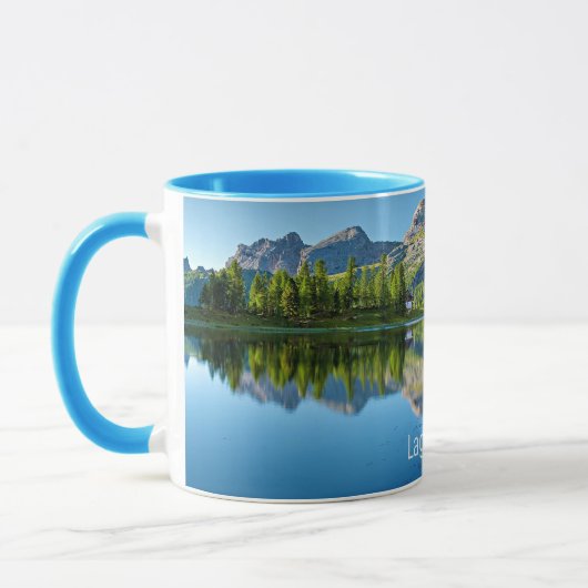 山の湖ラゴ・フェデラ マグカップ (左)