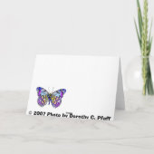 山の湖 カード (裏面)