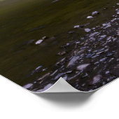 山の滝 ポスター (角)