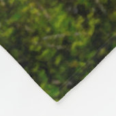 山の灰色グマのフリースブランケット フリースブランケット (角)