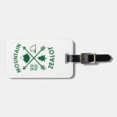 山の狂信者 ラゲッジタグ (正面横)