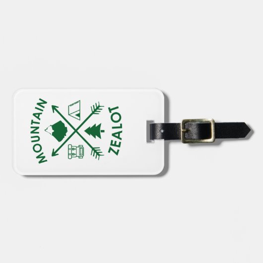 山の狂信者 ラゲッジタグ (正面横)