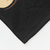 山の獅子を殺したことはないが、一匹の咳をした フリースブランケット (角)