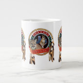 山の獅子テキサス州 ジャンボコーヒーマグカップ (正面)