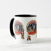 山の獅子テキサス州 マグカップ (正面左)