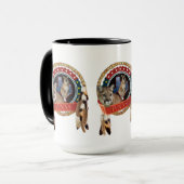 山の獅子テキサス州 マグカップ (正面左)