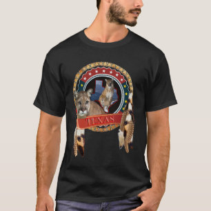 山の獅子テキサス州 Tシャツ