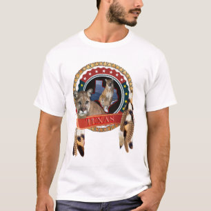 山の獅子テキサス州 Tシャツ
