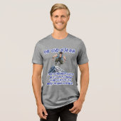山の王「チャド」 トライブレンドTシャツ (正面全面)