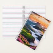 山の生活 ノートブック (内側)