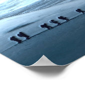 山の男のファンタジー彫刻 ポスター (角)