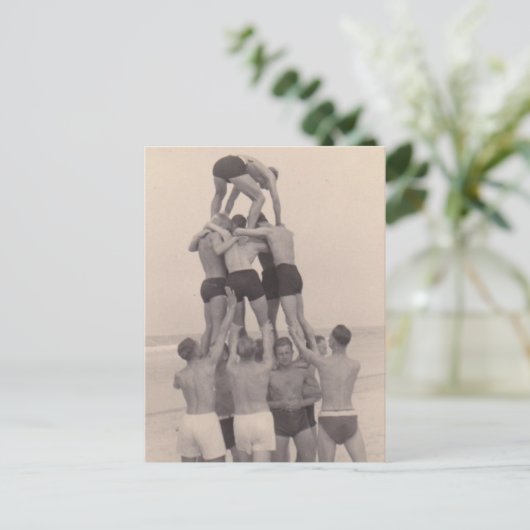 山の男 ポストカード (スタンド正面)