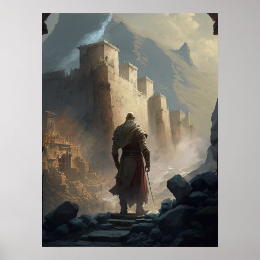 山の町の包囲 ポスター (正面)