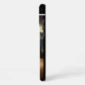 山の畑のトラクター iPhoneケース (左側面)