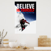 山の登信じ登り ポスター (キッチン)