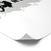 山の登山は生き方だ ポスター (角)